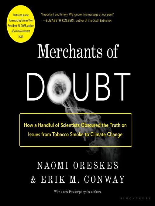 Title details for Merchants of Doubt by Naomi Oreskes - Wait list